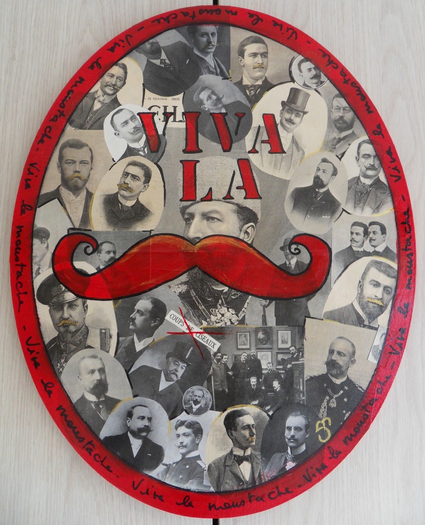 Viva la Moustache 20 x 40 cm