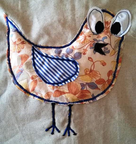 Coussin Oiseau