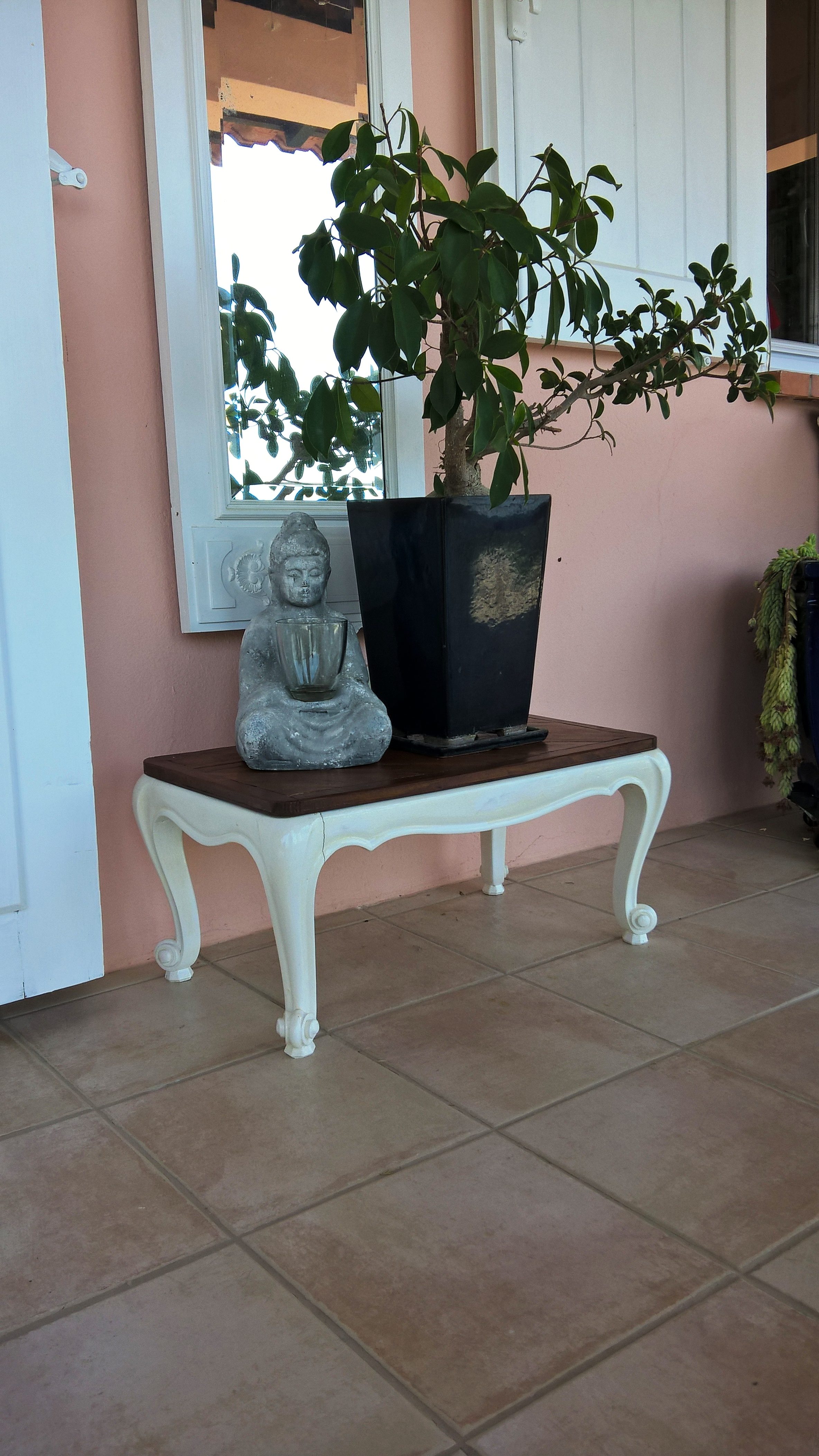 Table basse Shabby Chic 100% récup’